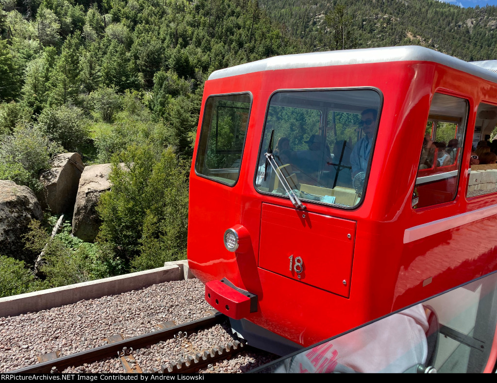 M&PPCR Railcar 18 on the Passing Siding